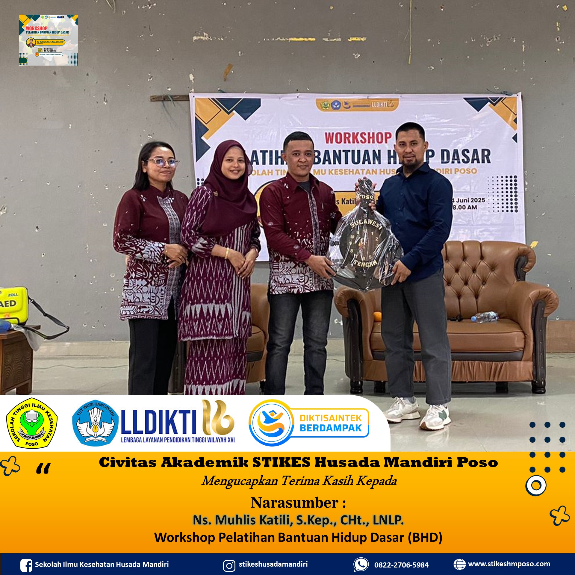 Membentuk Generasi Tenaga Kesehatan Tanggap Darurat